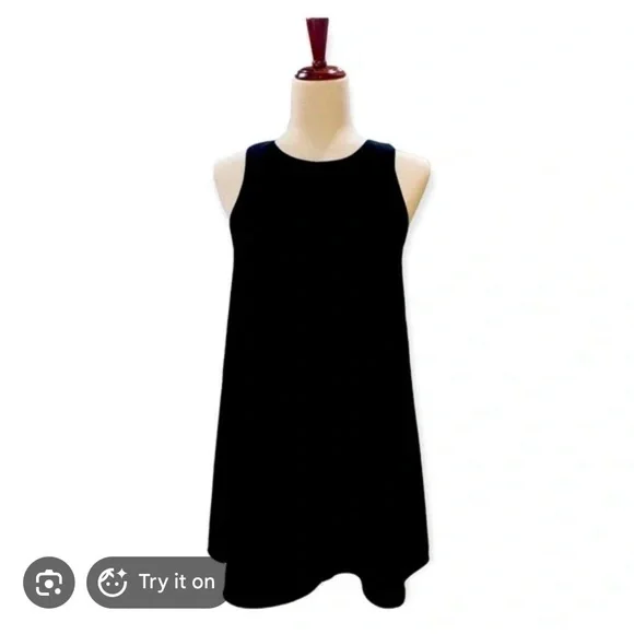 Zara Women’s “little black dress” A-line Swing Dress - Medium - Picture 3 of 11